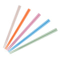 Family Chopsticks 5 Colors Anti-Slip | Zhang Xiaoquan AU set featuring five pastel PET fiber alloy chopsticks with anti-slip matte tips.