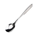 160mm Ferritic 430 stainless steel spoon with mirror-polished finish and ergonomic handle from Zhang Xiaoquan AU. Ideal for everyday dining use.