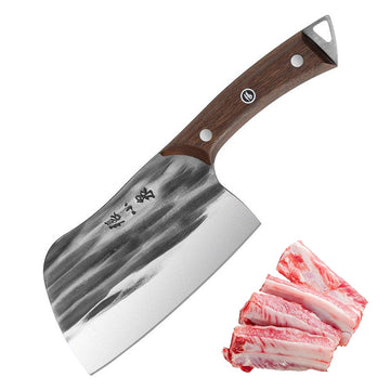 50Cr15MoV Hammer-forged Meat Cleaver