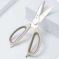 Zhang Xiaoquan AU 5-in-1 kitchen scissors featuring stainless steel blades and integrated nutcracker, bottle opener, and fish scaler.