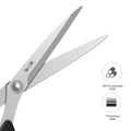 30Cr13 stainless steel BBQ shears with thickened blades for durability.