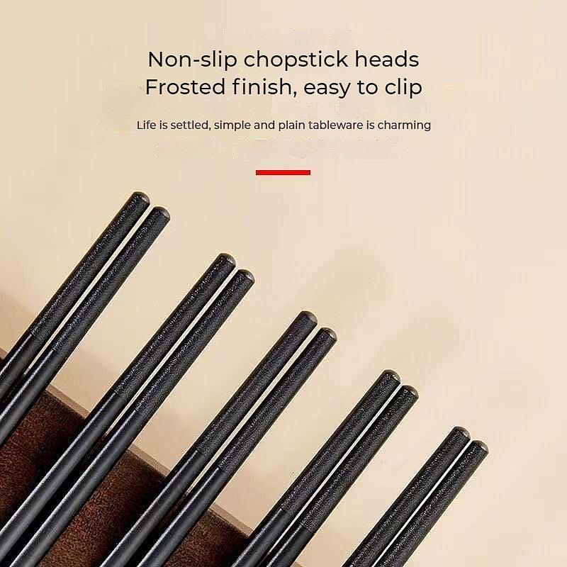 10 Pais 240mm PPS Alloy Premium Chopsticks - My Store