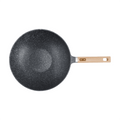 32-34cm Volcanic Rock Coating Wok, Non-stick Pan - My Store