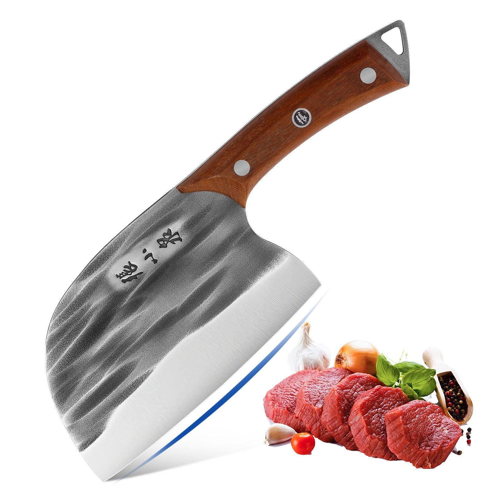 50Cr15MoV Hammer-forged Cleaver, Kitchen Knife - My Store