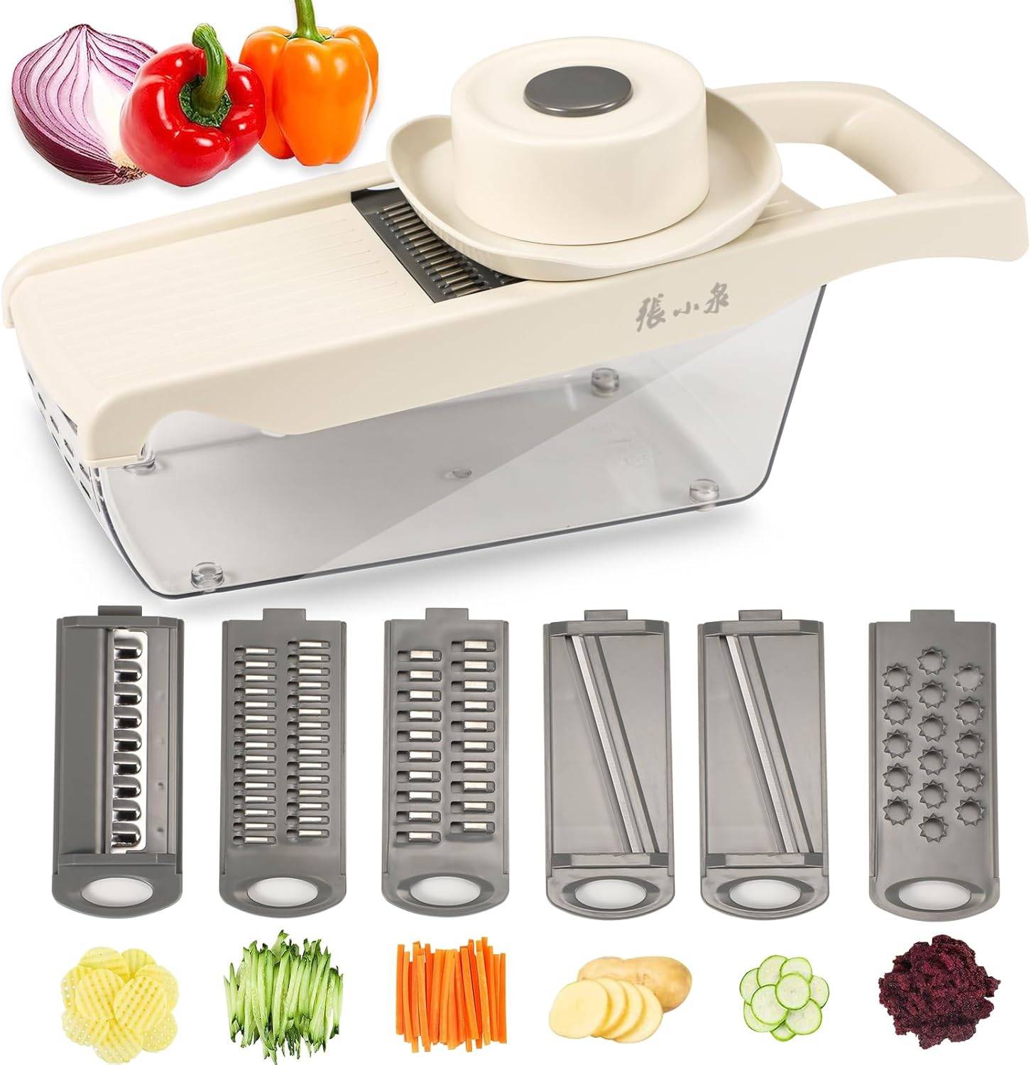 6-in-1 Mandoline Vegetable Slicer