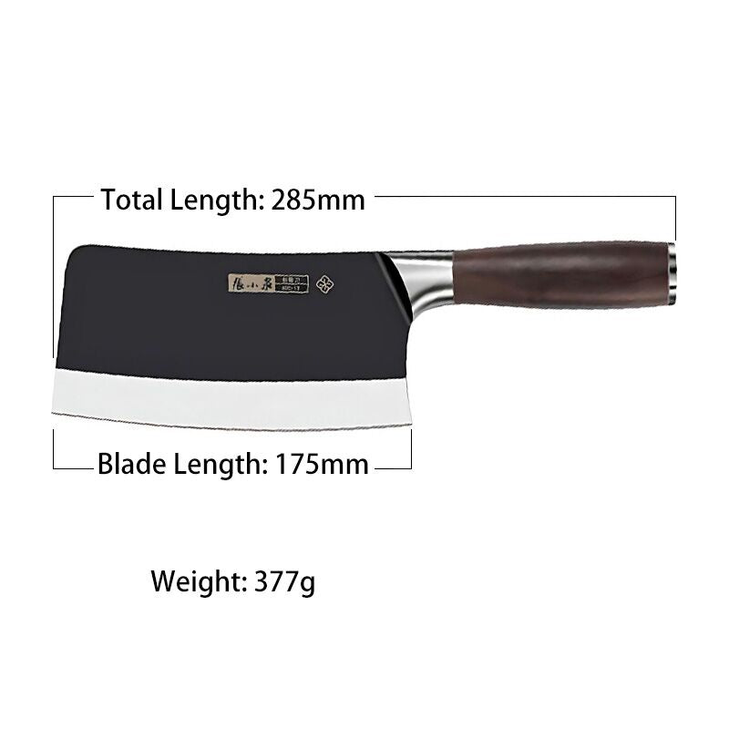 Dimensions of the 302mm bone chopper: 285mm total length, 175mm blade length.