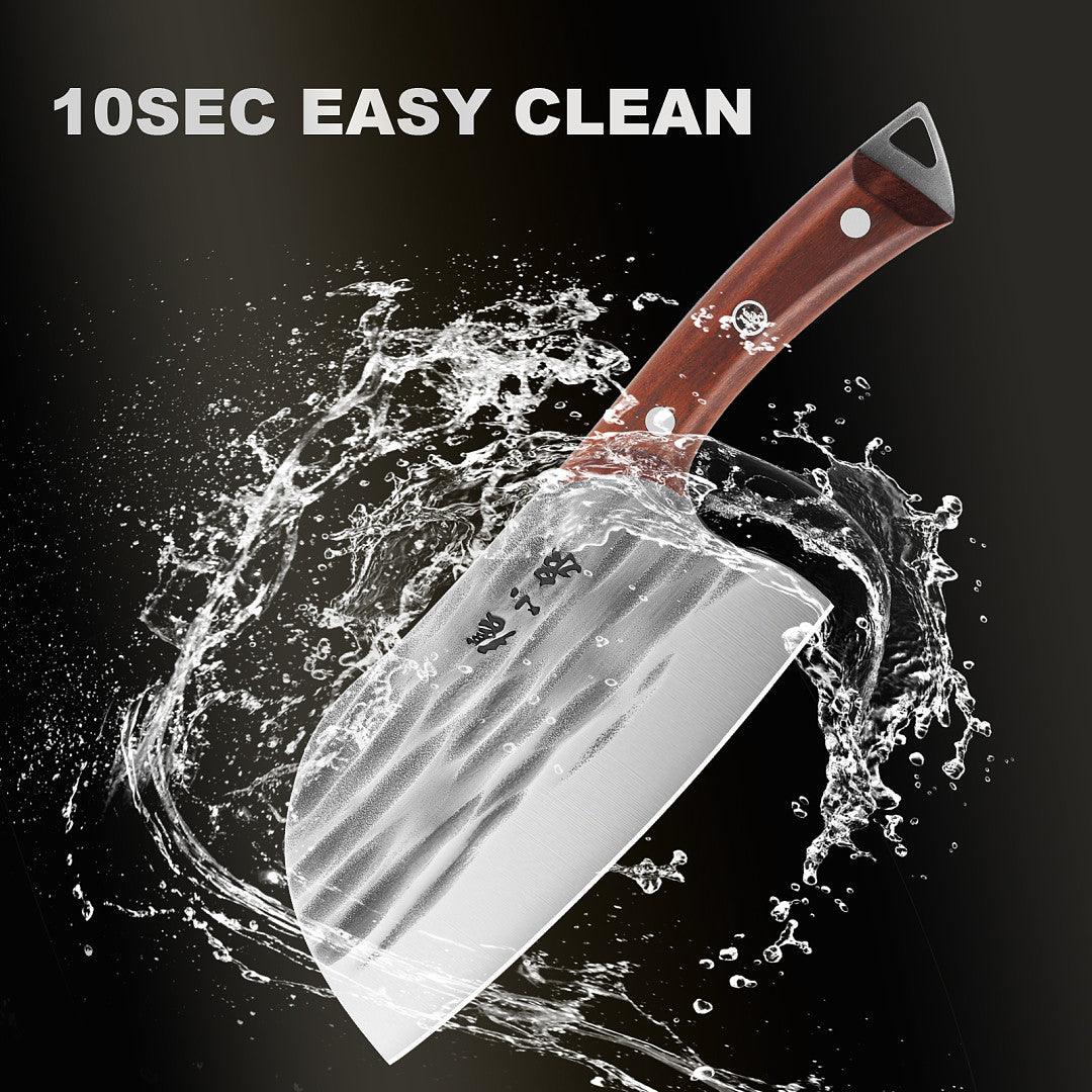 50Cr15MoV Hammer-forged Cleaver, Kitchen Knife - My Store